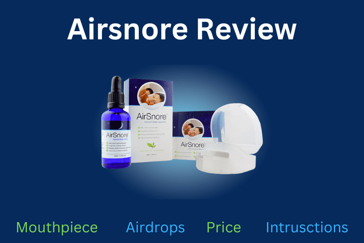 Airsnore Review : 2 methods of quitting snoring!